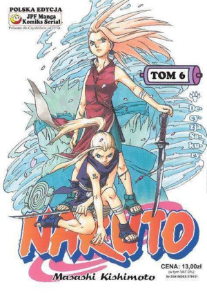 Manga Naruto Tom 6 (Decyzja Sakury)