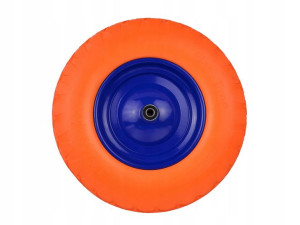 Koło do taczki 4.00-8 pełne PU Orange Geko