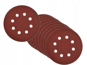 Papier ścierny krążek 125mm 8 otw P240 10 szt