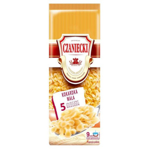 Czaniecki Makaron 5 jajeczny kokardka mała 250 g