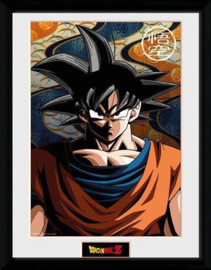 Plakat w ramie Dragon Ball Z - Son Goku 40 x 30 cm