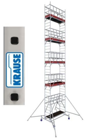 Rusztowanie aluminiowe jezdne Krause ProTec 11,3m