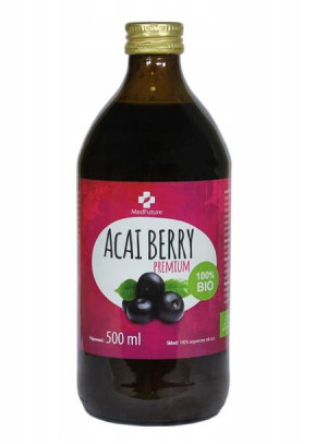 Acai Berry Sok 100% Bez Konserwantów I Cukru 500ml