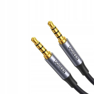 Kabel mini Jack 3.5mm UGREEN AV183 AUX 2m Czarny