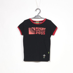 Koszulka Chłopięca Czarna Rugby Na 7/8 Lat