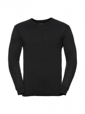Sweter męski V-neck Russell Czarny XS