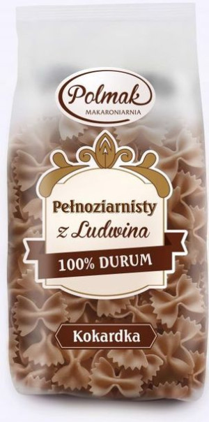 Polmak Makaron Pełnoziarnisty Kokardka 400 g