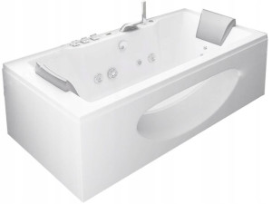 Wanna Z Hydromasażem Utah 170x80 Jacuzzi Zestaw