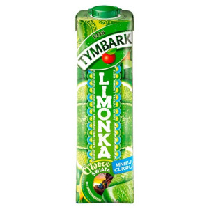 Tymbark Owoce Świata Napój wieloowocowy limonka 1 l