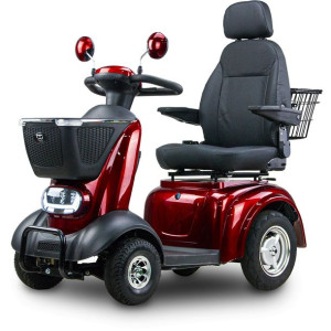 Skuter elektryczny pojazd inwalidzki BILI BIKE SHINO G6-2 czerwony