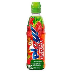 Kubuś Play! Napój marchew truskawka jabłko limetka 400 ml