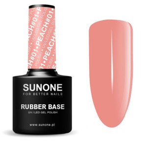 Sunone Baza Kauczukowa Peach #01 12Ml