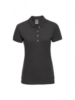 Koszulka damska Polo Stretch Russell Czarny L