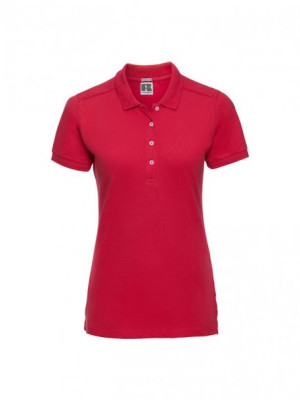 Koszulka damska Polo Stretch Russell Classic Red S