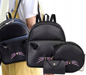 Plecak Plecaczek stylowy miejski MOUSE myszka C89, ,