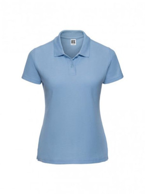 Koszulka damska Polo Classic Polycotton Russell Sky SC XS