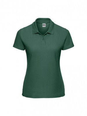 Koszulka damska Polo Classic Polycotton Russell Butelkowy Zielony 38 XL