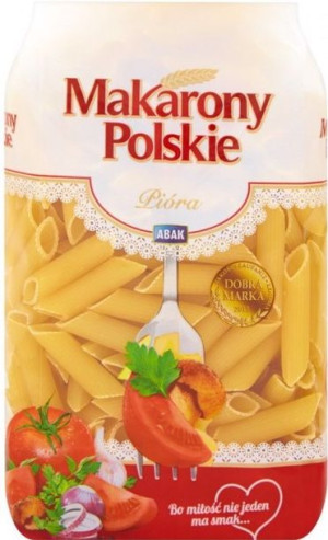 Makarony Polskie Makaron pióra 400 g