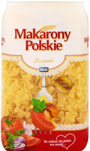 Makarony Polskie Makaron łazanki 400 g