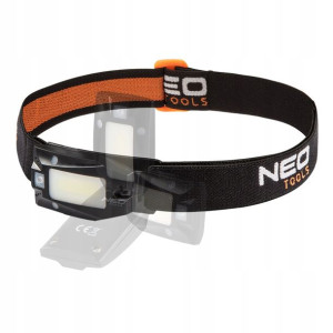 Latarka czołowa akumulator USB LED czujnik ruchu