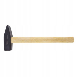Młotek ślusarski 1 kg drewniany trzonek solidny