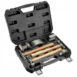 Zestaw młotków blacharskich 7 szt. mocne Neo Tools