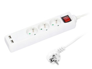 Przedłużacz ps-370ws+usb 3m/3guw