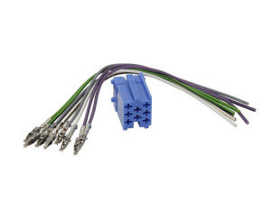 Iso`wtyk mini niebieski+8pin z przewody