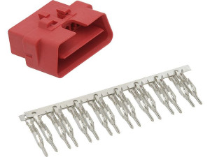 Wtyk obd ii 16-pin z terminalami