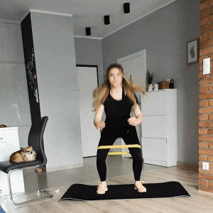 Zestaw 5 Gum Do Ćwiczeń Mini Band Taśmy Fitness