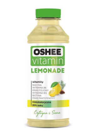 OSHEE Vitamin Lemonade cytryna - sosna 555 ml