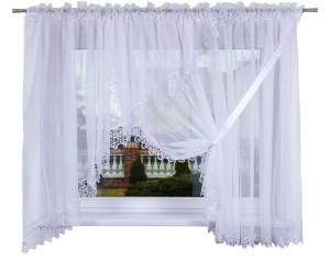 Firana Gotowa HAWANA 400x155 WOAL Firanka