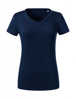 Koszulka damska V-neck Pure Organic Russell French Navy M