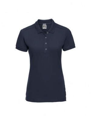 Koszulka damska Polo Stretch Russell French Navy XXL