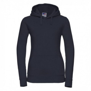 Damska bluza Authentic z kapturem Russell French Navy XL