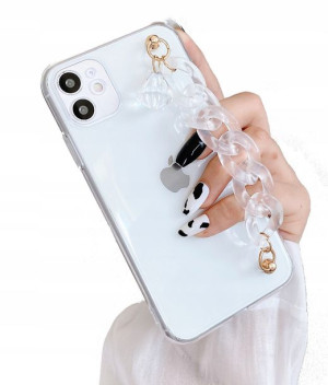 Etui diament łańcuszek do Iphone 13 Pro MAX