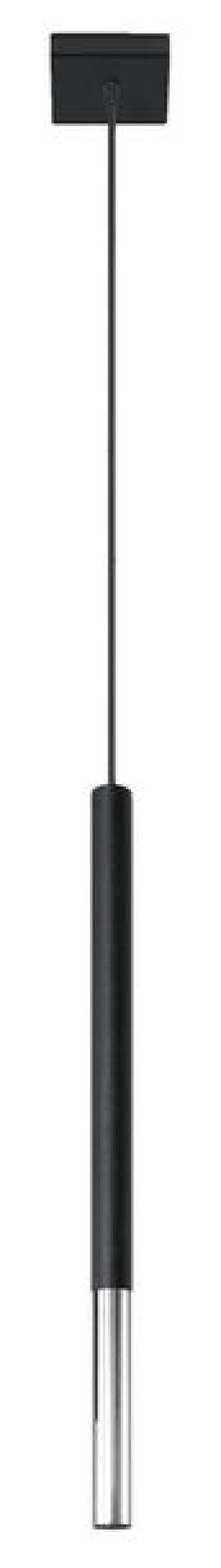 Lampa do Salonu Wisząca Sufitowa MOZAICA 1 chrom