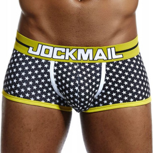 Bokserki bawełniane Jockmail, gwiazdki XL