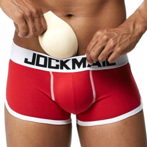 Bokserki Jockmail z wkładkami PUSH UP, XL