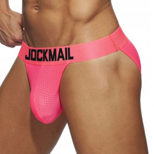 Slipy siateczkowe Jockmail, kolor różowy L