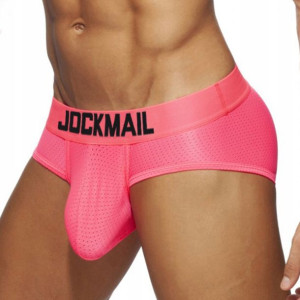 Slipy siateczkowe Jockmail, kolor różowy XXL