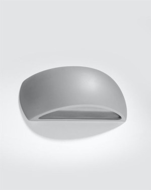 Kinkiet Ceramiczny Pontius Szary