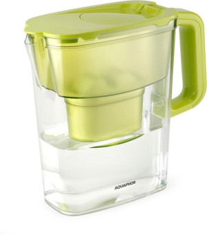 Dzbanek Aquaphor Kompakt 2.4 l + wkład B25 Maxfor , limonkowy