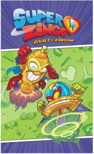 SUPER ZINGS Ręcznik Dziecięcy 30 x 50cm Bawełniany