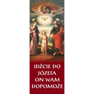 Baner - idźcie do Józefa on wam dopomoże