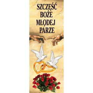 Baner kościelny - Ślub