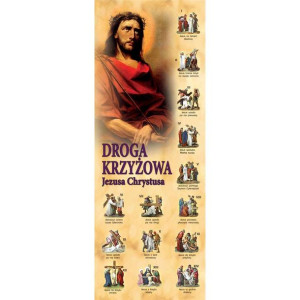 Baner Wielkanocny - Droga Krzyżowa Jezusa Chrystusa