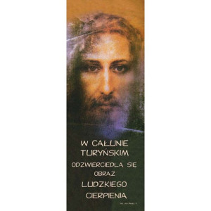Baner Wielkanocny - W całunie turyńskim