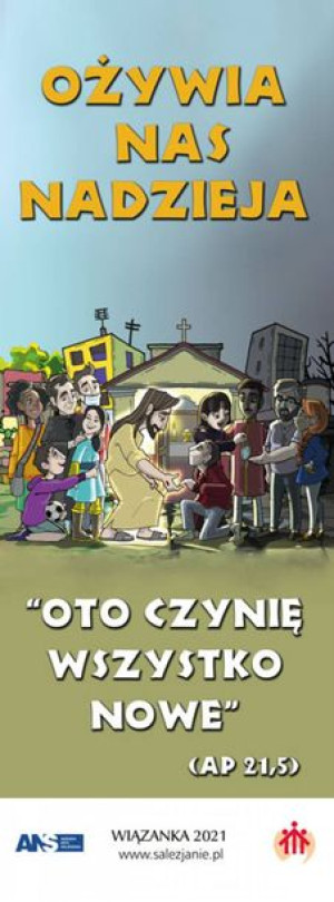 Salezjanie wiązanka 2021 - Baner (200 x 74 cm)