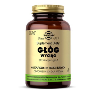 Głóg wyciąg 60 tab. Solgar